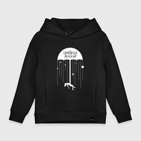 Детское худи Oversize хлопок с принтом The umbrella academy в городе Новоалтайск, френч-терри — 70% хлопок, 30% полиэстер. Мягкий теплый начес внутри —100% хлопок | боковые карманы, эластичные манжеты и нижняя кромка, капюшон на магнитной кнопке | Тематика изображения на принте: dark horse comics | netflix | the umbrella academy | umbrella | академия амбрелла | белая скрипка | бен харгривз | комикс | комильфо | космобой | кракен | реджинальд харгривз | сеанс | слух