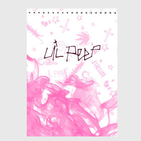 Скетчбук с принтом LIL PEEP ЛИЛ ПИП в городе Новоалтайск, 100% бумага
 | 48 листов, плотность листов — 100 г/м2, плотность картонной обложки — 250 г/м2. Листы скреплены сверху удобной пружинной спиралью | beautiful | daddy | heart | life | lil | lilpeep | music | peep | rap | rapper | rip | tattoo | лил | лилпип | литл | лого | музыка | папочка | пип | рип | рожица | рэп | рэпер | рэперы | сердечко | сердце | символ | тату | татуировки