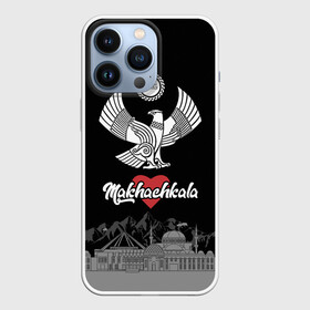 Чехол для iPhone 13 Pro с принтом Дагестан Махачкала в городе Новоалтайск,  |  | capital | city | dagestan | eagle | heart | makhachkala | mountains | north caucasus | republic | sun | город | горы | дагестан | махачкала | орел | республика | северо кавказ | сердце | солнце | столица