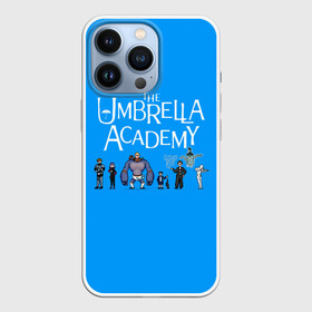 Чехол для iPhone 13 Pro с принтом The umbrella academy в городе Новоалтайск,  |  | Тематика изображения на принте: dark horse comics | netflix | the umbrella academy | umbrella | академия амбрелла | белая скрипка | бен харгривз | комикс | комильфо | космобой | кракен | реджинальд харгривз | сеанс | слух