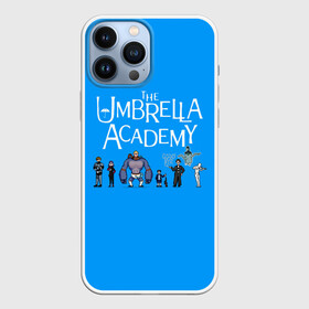 Чехол для iPhone 13 Pro Max с принтом The umbrella academy в городе Новоалтайск,  |  | Тематика изображения на принте: dark horse comics | netflix | the umbrella academy | umbrella | академия амбрелла | белая скрипка | бен харгривз | комикс | комильфо | космобой | кракен | реджинальд харгривз | сеанс | слух