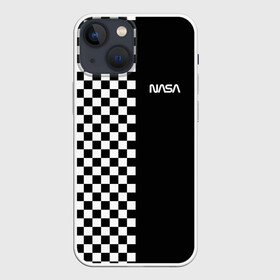 Чехол для iPhone 13 mini с принтом NASA в городе Новоалтайск,  |  | Тематика изображения на принте: nasa | space x | spacex | астронавт | в клетку | космонавт | космос | наса