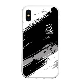 Чехол для iPhone XS Max матовый Форма для мотокросса FOX: в городе Новоалтайск, Силикон | Область печати: задняя сторона чехла, без боковых панелей | bike | crash | drift | extreme | fox | motor cycle | motorbike | motorcycle | race | racing | rally | turbo | автомобил | быстрый | классика | мотокросс | мотоцикл | экстрим