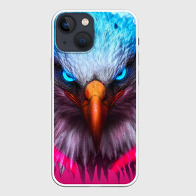 Чехол для iPhone 13 mini с принтом Взгляд орла (Eagle gaze) в городе Новоалтайск,  |  | альтаир | америка | белгород | беркут | взгляд | герб | глаз | глаза | гнездо | город | дальнозоркость | зоркость | клюв | крыло | крылья | лира | монета | монтана | небо | нос | ореол | орлов | перо | полёт