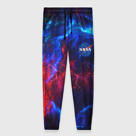 Женские брюки 3D с принтом NASA l НАСА(S) в городе Новоалтайск, полиэстер 100% | прямой крой, два кармана без застежек по бокам, с мягкой трикотажной резинкой на поясе и по низу штанин. В поясе для дополнительного комфорта — широкие завязки | cosmonavt | galaxy | nasa | nebula | space | star | абстракция | астронавт | вселенная | галактика | звезда | звезды | космический | космонавт | наса | планеты | скафандр