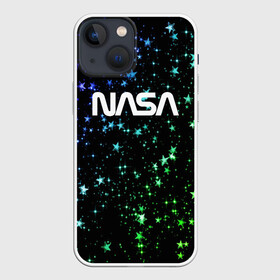 Чехол для iPhone 13 mini с принтом NASA l НАСА(S) в городе Новоалтайск,  |  | cosmonavt | galaxy | nasa | nebula | space | star | абстракция | астронавт | вселенная | галактика | звезда | звезды | космический | космонавт | наса | планеты | скафандр