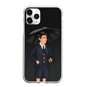 Чехол для iPhone 11 Pro матовый с принтом The umbrella academy в городе Новоалтайск, Силикон |  | dark horse comics | netflix | the umbrella academy | umbrella | академия амбрелла | белая скрипка | бен харгривз | комикс | комильфо | космобой | кракен | реджинальд харгривз | сеанс | слух