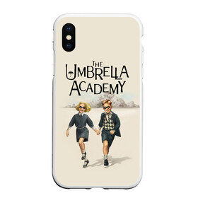 Чехол для iPhone XS Max матовый с принтом The umbrella academy в городе Новоалтайск, Силикон | Область печати: задняя сторона чехла, без боковых панелей | Тематика изображения на принте: dark horse comics | netflix | the umbrella academy | umbrella | академия амбрелла | белая скрипка | бен харгривз | комикс | комильфо | космобой | кракен | реджинальд харгривз | сеанс | слух