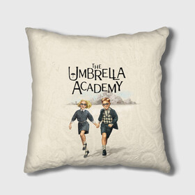Подушка 3D с принтом The umbrella academy в городе Новоалтайск, наволочка – 100% полиэстер, наполнитель – холлофайбер (легкий наполнитель, не вызывает аллергию). | состоит из подушки и наволочки. Наволочка на молнии, легко снимается для стирки | Тематика изображения на принте: dark horse comics | netflix | the umbrella academy | umbrella | академия амбрелла | белая скрипка | бен харгривз | комикс | комильфо | космобой | кракен | реджинальд харгривз | сеанс | слух