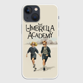 Чехол для iPhone 13 mini с принтом The umbrella academy в городе Новоалтайск,  |  | Тематика изображения на принте: dark horse comics | netflix | the umbrella academy | umbrella | академия амбрелла | белая скрипка | бен харгривз | комикс | комильфо | космобой | кракен | реджинальд харгривз | сеанс | слух