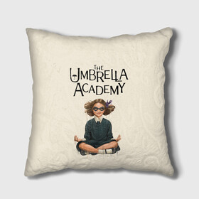 Подушка 3D с принтом The umbrella academy в городе Новоалтайск, наволочка – 100% полиэстер, наполнитель – холлофайбер (легкий наполнитель, не вызывает аллергию). | состоит из подушки и наволочки. Наволочка на молнии, легко снимается для стирки | Тематика изображения на принте: dark horse comics | netflix | the umbrella academy | umbrella | академия амбрелла | белая скрипка | бен харгривз | комикс | комильфо | космобой | кракен | реджинальд харгривз | сеанс | слух