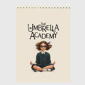 Скетчбук с принтом The umbrella academy в городе Новоалтайск, 100% бумага
 | 48 листов, плотность листов — 100 г/м2, плотность картонной обложки — 250 г/м2. Листы скреплены сверху удобной пружинной спиралью | Тематика изображения на принте: dark horse comics | netflix | the umbrella academy | umbrella | академия амбрелла | белая скрипка | бен харгривз | комикс | комильфо | космобой | кракен | реджинальд харгривз | сеанс | слух