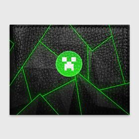 Обложка для студенческого билета с принтом MINECRAFT CREEPER(S) в городе Новоалтайск, натуральная кожа | Размер: 11*8 см; Печать на всей внешней стороне | Тематика изображения на принте: craft | creeper | dungeon | dungeons | earth | game | logo | mine | minecraft | minecraft dungeons | mobile | online | дунгеонс | земля | зомби | игра | крипер | лого | майкрафт | майнкрафт | онлайн | подземелье
