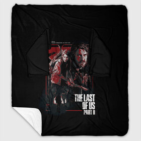 Плед с рукавами с принтом THE LAST OF US в городе Новоалтайск, 100% полиэстер | Закругленные углы, все края обработаны. Ткань не мнется и не растягивается. Размер 170*145 | cicadas | fireflies | naughty dog | the last of us | the last of us part 2 | джоэл | последние из нас | цикады | элли