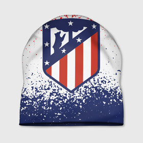 Шапка 3D с принтом ATLETICO MADRID. в городе Новоалтайск, 100% полиэстер | универсальный размер, печать по всей поверхности изделия | atletico madrid | fc | football | football club | sport | атлетико мадрид | испанский футбольный клуб | мадрид | спорт | уефа | униформа | фирменные цвета | фк | футбол | футбольный клуб