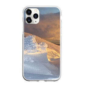 Чехол для iPhone 11 Pro Max матовый с принтом Снежная долина в городе Новоалтайск, Силикон |  | Тематика изображения на принте: долина | зима | зимний | зимой | лёд | небо | облака | природа | природные | природный | север | снег | снега | снежная | снежный | снежок | сугроб | сугробы | туч | тучи | холм | холмистый | холмы