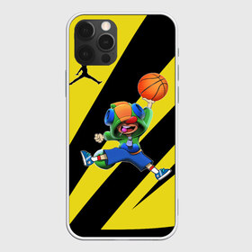 Чехол для iPhone 12 Pro Max с принтом Brawl STARS (баскетбол) в городе Новоалтайск, Силикон |  | Тематика изображения на принте: brawl | leon | moba | stars | supercell | баскетбол | игра | коллаборация | коллаж | паттерн