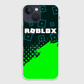 Чехол для iPhone 13 mini с принтом ROBLOX   РОБЛОКС в городе Новоалтайск,  |  | blocks | blox | game | games | logo | minecraft | mobile | online | roblocks | roblox | robux | studio | блоки | игра | игры | квадрат | квадратик | кщидщч | лого | логотип | майнкрафт | онлайн | роблокс | робукс | символ | символы | студия