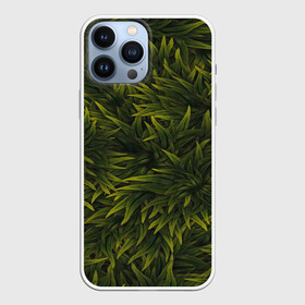 Чехол для iPhone 13 Pro Max с принтом ТРАВА в городе Новоалтайск,  |  | Тематика изображения на принте: summer | tropic | жара | летний | лето | отдых | пальмы | природа | текстура | тропикано | тропики