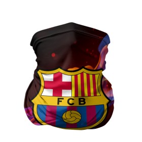 Бандана-труба 3D с принтом FC BARCELONA (BARCA) в городе Новоалтайск, 100% полиэстер, ткань с особыми свойствами — Activecool | плотность 150‒180 г/м2; хорошо тянется, но сохраняет форму | barca | barcelona | fc barca | барка | барселона