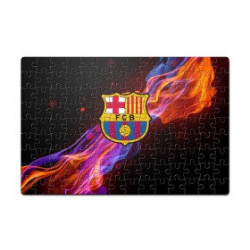 Пазл магнитный 126 элементов с принтом FC BARCELONA (BARCA) в городе Новоалтайск, полимерный материал с магнитным слоем | 126 деталей, размер изделия —  180*270 мм | barca | barcelona | fc barca | барка | барселона