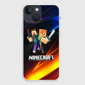 Чехол для iPhone 13 mini с принтом MINECRAFT в городе Новоалтайск,  |  | craft | creeper | dungeon | dungeons | earth | game | logo | mine | minecraft | mobile | online | дунгеонс | земля | зомби | игра | крипер | лого | майкрафт | майнкрафт | мобайл | онлайн | подземелье | подземелья