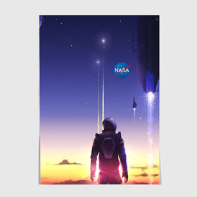 Постер с принтом NASA в городе Новоалтайск, 100% бумага
 | бумага, плотность 150 мг. Матовая, но за счет высокого коэффициента гладкости имеет небольшой блеск и дает на свету блики, но в отличии от глянцевой бумаги не покрыта лаком | cosmonavt | galaxy | nasa | nebula | space | star | абстракция | астронавт | вселенная | галактика | звезда | звезды | космический | космонавт | наса | планеты | скафандр