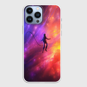 Чехол для iPhone 13 Pro Max с принтом НЕОНОВЫЙ КОСМОС в городе Новоалтайск,  |  | Тематика изображения на принте: cosmonavt | galaxy | nasa | nebula | space | star | абстракция | астронавт | вселенная | галактика | звезда | звезды | космический | космонавт | наса | планеты | скафандр