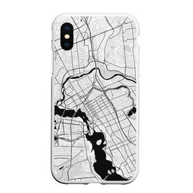 Чехол для iPhone XS Max матовый с принтом генплан в городе Новоалтайск, Силикон | Область печати: задняя сторона чехла, без боковых панелей | Тематика изображения на принте: architecture | general plan 
architect | архитектор | архитектура | генплан | знание