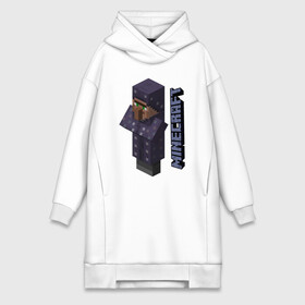 Платье-худи хлопок с принтом Minecraft в городе Новоалтайск,  |  | minecraft | копатель | кубики | майкрафт | майнкрафт | мморг | мультиплеер | пиксели | пиксельная игра | развивающая игра | рпг | строительство | стройка