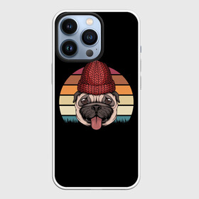 Чехол для iPhone 13 Pro с принтом Mr. Мопс (Z) в городе Новоалтайск,  |  | Тематика изображения на принте: dog | doggie | doggy | mops | pug | декоративная собака | друг человека | другу | кинолог | лабрадор | малые молоссоиды | мопс | мопсик | мохнатый | пес | пёсель | пёсик | подарок | подруге | собака | собакен | собаки
