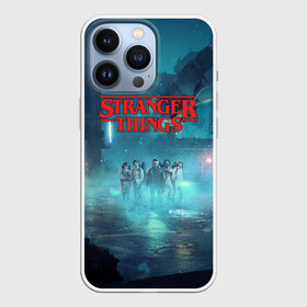 Чехол для iPhone 13 Pro с принтом Очень странные дела в городе Новоалтайск,  |  | the stranger things | восьмидесятые | дастин хендерсон | майк уилер | монстр | монстры | оди | одиннадцать | очень странные дела | ретро | сериал | сериалы | ужасы | уилл байерс
