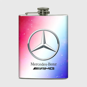 Фляга с принтом MERCEDES / МЕРСЕДЕС в городе Новоалтайск, металлический корпус | емкость 0,22 л, размер 125 х 94 мм. Виниловая наклейка запечатывается полностью | amg | auto | bens | benz | logo | merc | mercedes | mercedes benz | mersedes | moto | new | star | vthctltc | авто | амг | бенц | звезда | класс | лого | логотип | мерин | мерс | мерседес | мерседес бенц | мото | новый | символ | символы | ьуксуву