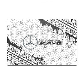 Пазл магнитный 126 элементов с принтом MERCEDES / МЕРСЕДЕС в городе Новоалтайск, полимерный материал с магнитным слоем | 126 деталей, размер изделия —  180*270 мм | amg | auto | bens | benz | logo | merc | mercedes | mercedes benz | mersedes | moto | new | star | vthctltc | авто | амг | бенц | звезда | класс | лого | логотип | мерин | мерс | мерседес | мерседес бенц | мото | новый | символ | символы | ьуксуву