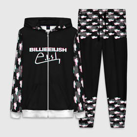 Женский костюм 3D с принтом BILLIE EILISH GLITCH в городе Новоалтайск,  |  | ayelish | bad guy | bellyache | bilie eilish | bilie elish | billie | billie eilish | eilish | electronic | elish | music | били айлиш | билли айлиш | глитч | эйлиш | элиш