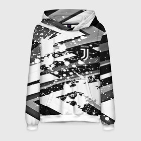 Мужская толстовка 3D с принтом Juventus в городе Новоалтайск, 100% полиэстер | двухслойный капюшон со шнурком для регулировки, мягкие манжеты на рукавах и по низу толстовки, спереди карман-кенгуру с мягким внутренним слоем. | cristiano | fifa | football | juventus | paint | ronaldo | soccer | uefa | брызги | буффон | зебры | италия | клуб | краска | криштиану | кьеллини | матч | мяч | роналду | турин | уефа | фифа | футбол | футбольный | черно белые | ювентус
