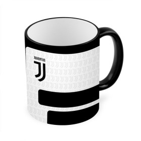 Кружка с принтом Juventus в городе Новоалтайск, керамика | ёмкость 330 мл | cristiano | fifa | football | juventus | ronaldo | soccer | uefa | буффон | зебры | италия | клуб | криштиану | кьеллини | матч | мяч | роналду | турин | уефа | фифа | футбол | футбольный | черно белые | ювентус