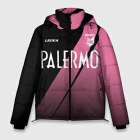 Мужская зимняя куртка 3D с принтом PALERMO FC в городе Новоалтайск, верх — 100% полиэстер; подкладка — 100% полиэстер; утеплитель — 100% полиэстер | длина ниже бедра, свободный силуэт Оверсайз. Есть воротник-стойка, отстегивающийся капюшон и ветрозащитная планка. 

Боковые карманы с листочкой на кнопках и внутренний карман на молнии. | fc | football | fotball club | palermo | palermo fc | palermo football club | palermo uniform | sport | палермо | палермо форма | палермо футбольный клуб | спорт | спортивные | униформа | фирменые цвета | фк | футбол | футбольный клуб