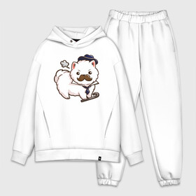 Мужской костюм хлопок OVERSIZE с принтом песик детектив в городе Новоалтайск,  |  | cute | dog | doggy | милая | милый | пес | песик | псина | пушистик | собака | собачка