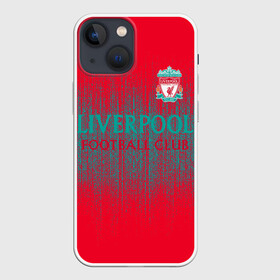 Чехол для iPhone 13 mini с принтом LIVERPOOL. в городе Новоалтайск,  |  | fc | football | football club | liverpool fc | sport | британский футбольный клуб | ливерпуль фк | мерсисайд | спорт | уефа | униформа | фирменные цвета | фк | футбол | футбольный клуб