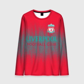 Мужской лонгслив 3D с принтом LIVERPOOL. в городе Новоалтайск, 100% полиэстер | длинные рукава, круглый вырез горловины, полуприлегающий силуэт | fc | football | football club | liverpool fc | sport | британский футбольный клуб | ливерпуль фк | мерсисайд | спорт | уефа | униформа | фирменные цвета | фк | футбол | футбольный клуб