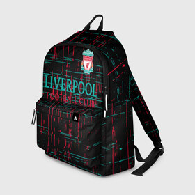 Рюкзак 3D с принтом LIVERPOOL. в городе Новоалтайск, 100% полиэстер | лямки с регулируемой длиной, сверху петелька, чтобы рюкзак можно было повесить на вешалку. Основное отделение закрывается на молнию, как и внешний карман. Внутри два дополнительных кармана, один из которых закрывается на молнию. По бокам два дополнительных кармашка | fc | football | football club | liverpool fc | sport | британский футбольный клуб | ливерпуль фк | мерсисайд | спорт | уефа | униформа | фирменные цвета | фк | футбол | футбольный клуб