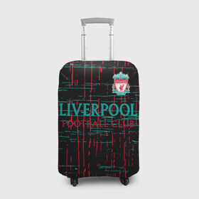 Чехол для чемодана 3D с принтом LIVERPOOL. в городе Новоалтайск, 86% полиэфир, 14% спандекс | двустороннее нанесение принта, прорези для ручек и колес | fc | football | football club | liverpool fc | sport | британский футбольный клуб | ливерпуль фк | мерсисайд | спорт | уефа | униформа | фирменные цвета | фк | футбол | футбольный клуб