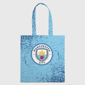 Сумка 3D повседневная с принтом MANCHESTER CITY. в городе Новоалтайск, 100% полиэстер | Плотность: 200 г/м2; Размер: 34×35 см; Высота лямок: 30 см | fc | football | football club | manchester city fc | sport | английский футбольный клуб | манчестер | манчестер сити | спорт | спортивный клуб | уефа | униформа | фирменные цвета | фк | футбол | футбольный клуб