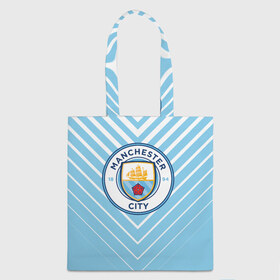 Сумка 3D повседневная с принтом MANCHESTER CITY. в городе Новоалтайск, 100% полиэстер | Плотность: 200 г/м2; Размер: 34×35 см; Высота лямок: 30 см | fc | football | football club | manchester city fc | sport | английский футбольный клуб | манчестер | манчестер сити | спорт | спортивный клуб | уефа | униформа | фирменные цвета | фк | футбол | футбольный клуб