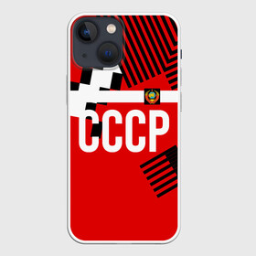 Чехол для iPhone 13 mini с принтом Форма сборной по футболу 1991 в городе Новоалтайск,  |  | fc | fotball club | sport | спорт | спортивные | ссср | униформа | фирменые цвета | фк | футбольная форма по футболу | футбольная форма по футболу ссср | футбольный клуб
