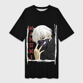 Платье-футболка 3D с принтом Kaneki в городе Новоалтайск,  |  | ghoul | japan | kaneki | ken | tokyo | uta | uto | аниме | антэйку | аогири | арима | гули | гуль | ёма | ёмо | канеки | канэки | катаро | кен | кэн | сасаки | токийский | токио | тоука | ута | уто | хайсе | япония