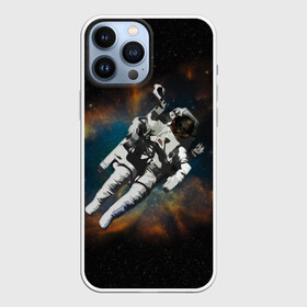 Чехол для iPhone 13 Pro Max с принтом Космонавт в космосе в городе Новоалтайск,  |  | Тематика изображения на принте: cosmonavt | galaxy | nasa | nebula | space | star | абстракция | астронавт | вселенная | галактика | звезда | звезды | космический | космонавт | наса | планеты | скафандр