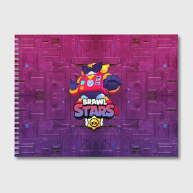 Альбом для рисования с принтом Surge Brawl Stars в городе Новоалтайск, 100% бумага
 | матовая бумага, плотность 200 мг. | Тематика изображения на принте: bolt | brawl | brawl stars | brawl stars вольт | brawler | leon | robot | surge | volt | бравл | бравл старс | бравл старс вольт | бравлер | вольт | робот бравл старс | сурдж | сюрдж