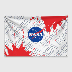 Флаг-баннер с принтом NASA / НАСА в городе Новоалтайск, 100% полиэстер | размер 67 х 109 см, плотность ткани — 95 г/м2; по краям флага есть четыре люверса для крепления | galaxy | man | nasa | planet | planets | space | spaceman | spacex | star | stars | univerce | yfcf | астронавт | вселенная | галактика | галактики | звезда | звезды | космонавт | космонавты | космос | луна | наса | планета | планеты | тфыф